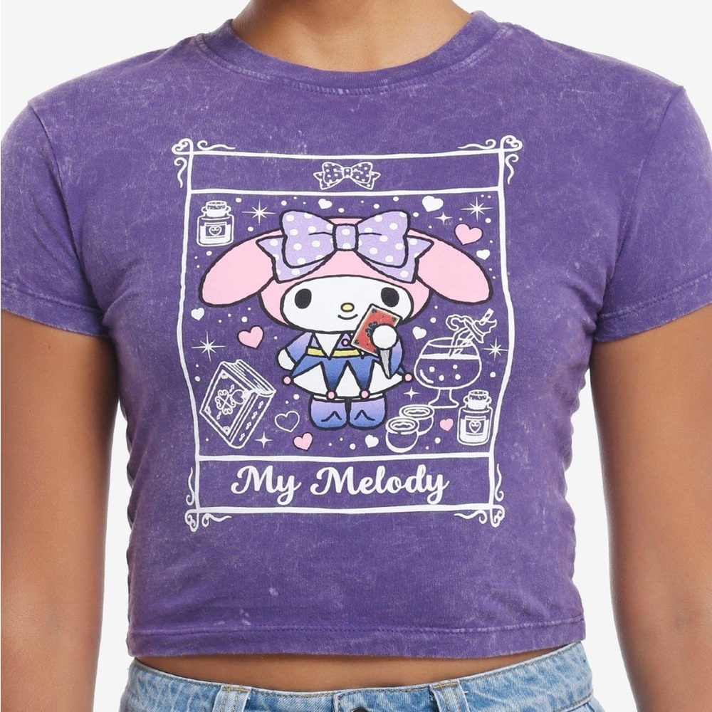 My Melody Magic Card Tie-Dye Baby T-Shirt Hot Topic‎ Sanrio Hello Kitty